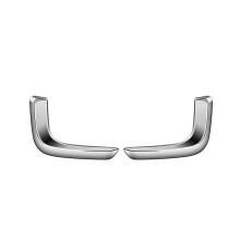 Car Front Fog Light Eyebrow Trim Sticker for Freed Crosstar 2024 Fog Lamp Eyebrow Silver