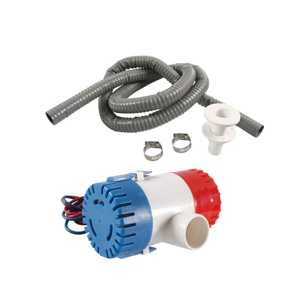 Marine Bilge Pump 12V 1100Gph Drain Kit For Boat Seaplane Motor Houseboat Electric Water Pump 4711907253845