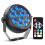 Strobe Light Christmas, Strobe Lights Remote Control RGB 10W Wireless LED Strobe Light for Stage Dance Wedding 1