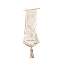 Tapisserie à Franges en Corde de Coton Tissée à la Main de Style Nordique pour Nid de Chat, Ameublement de la Maison, Salon, Hamac pour Animaux de