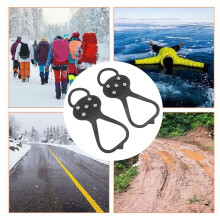 5 paires de crampons pour glace et neige taille 36-45 23-27,5 cm