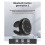 Steering Wheel Music Player Wireless  Remote Control Button Multimedia for Smartphone Car Kit B 6