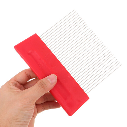 2Pièces À Dents En Acier Pour Texturée Décor Maison 2