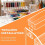 7-Layer Clear Paint Organizer with Paint Brush Holder Storage Rack 6