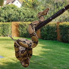 55 Inch Snake Professional Retractable Snake Hook, Snake Tongs Reptile Pickup Stick, Catcher Snake Pole Handling