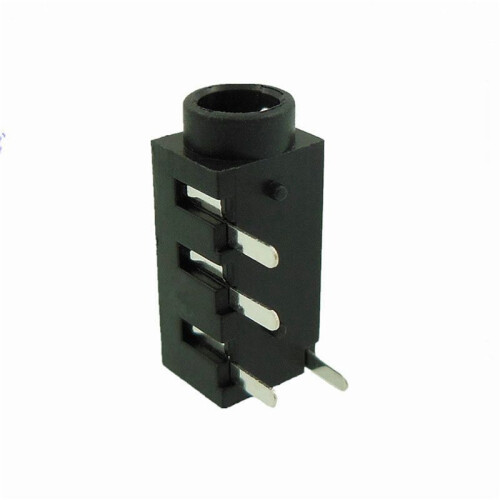200Pcs 3.5mm Female Audio Connector 4 Pin DIP Headphone Jack Socket PJ-320A 2