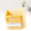 Bear Mini Set scopino e paletta in plastica 200 g giallo 12
