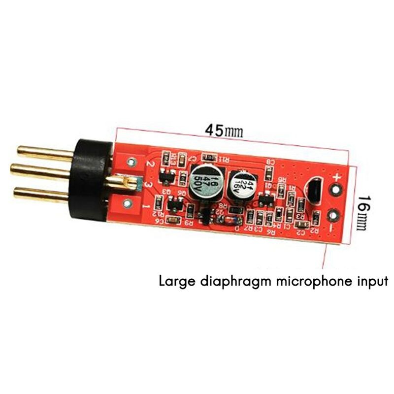 3X Diaphragm Baby Bottle Condenser Microphone Recording Microphone DIY ...