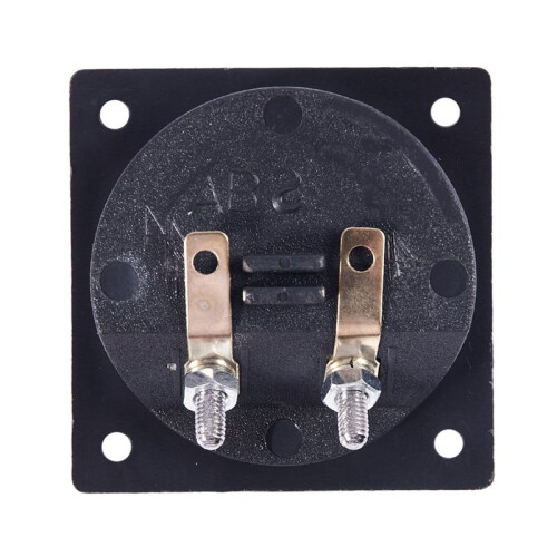 5X Square Shape Double Binding Post Type Speaker Box Terminal Cup Black 2