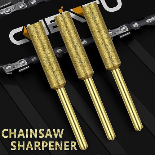 (As show, 5.5mm) 12pcs Diamond Chainsaw Sharpener Burr for Dremel 1