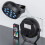 Strobe Light Christmas, Strobe Lights Remote Control RGB 10W Wireless LED Strobe Light for Stage Dance Wedding 7