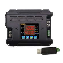 JUNTEK DPM8624-485 60V 24A - Step-Down Power Supply, Constant Voltage and Current LCD Voltmeter Buck Voltage Converter