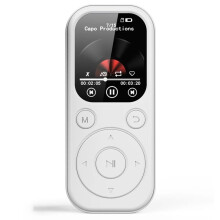 2-Calowy Przenośny Odtwarzacz MP3 Typu C, Kompatybilny z 5.4, Klawisze Dotykowe, Muzyka Stereo z Głośnikiem HiFi, Nagrywanie Radia FM