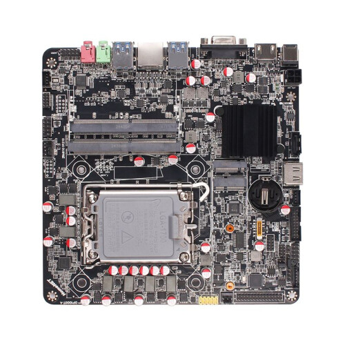 B660 Motherboard  ITX Support LGA1700 12th/13th for Celeron/Pentium/Core I3/I5/I7/I9 Processors CPU 1