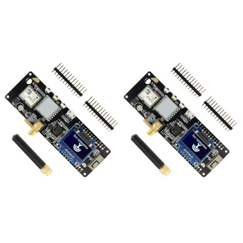 2X for TTGO Meshtastic T- V1.2 ESP32 LoRa Development Board with OLED Display 433Mhz for LILYGO