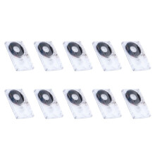 10X Blank Audio Cassettes. Recordable Clear Audio Cassettes Video Tape for Voice Music Recording