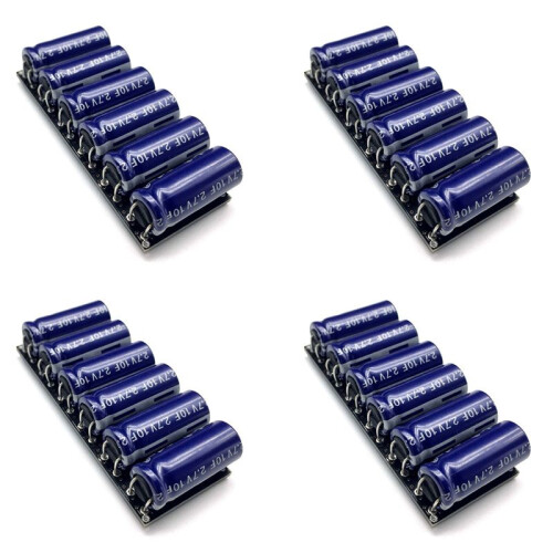 4X 16V 1F/2F Faraday Capacitor Module 2.7V 10F Supercapacitor with Protection Board