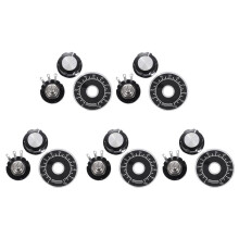 5X Potenziometro In Carbonio Conico Rotante con Diametro con Manopola, RV24YN 20S B502 5K Ohm