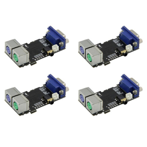 4X FabGL VGA32 VGA ESP32 PSRAM Module V1.4 Controller PS/2 Mouse Keyboard  Library Game ANSI/VT Terminal