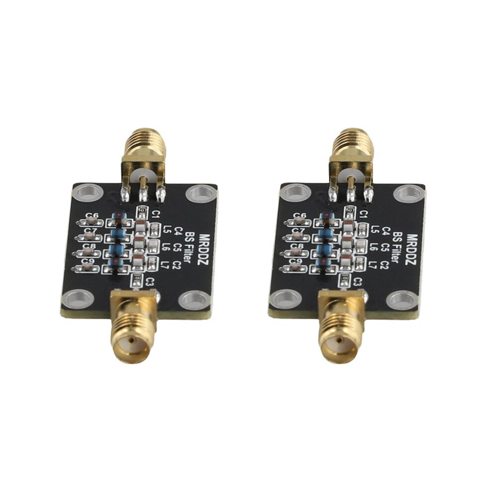 2X Bandstop Filter Module 88-108Mhz Fm Band Stop Filter 70-120Mhz For Ham Radio Amplifier Anti-Fm Interference 4711106210908