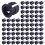 2000 Pieces Black Plastic 5mm LED Clip Holder Display Panel Mount Cases 1