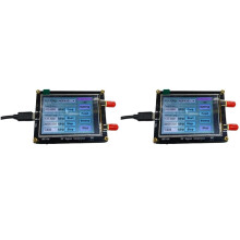 2 Set RF-Signalgenerator med USB-Kabel Pekskärm ADF4351 35M-4.4G RF-Signalgenerator PLL Sweep Generator
