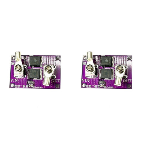 2X 60A No Voltage Limitation Perfect Diode Module Solar  Anti-Reverse Charging Anti-Reverse Current Protection
