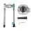 Support de Perceuse éLectrique à Main MéNage  Support de Perceuse éLectrique RéGlable Support de Support de Perceuse Pince de Forage Meuleuse 2