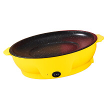 Elektrischer Maifanit Antihaft-Griddler & Wok, 600W, Kompakt