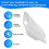 Auto Rechter Scheinwerfer Shell Lampenschirm Transparente Linsenabdeckung Scheinwerferabdeckung für  508 2011-2014 7