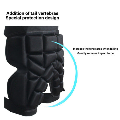 (L) Skating Padded Shorts, Adjustable Protective Gear 2