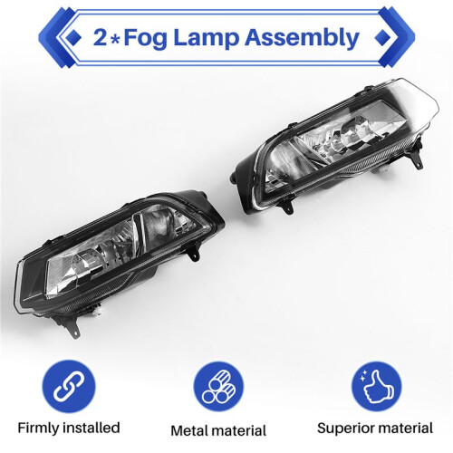 Feu Antibrouillard Avant pour   6C Hatchback 2014-2018 6C0941661D 6C0941662D 1