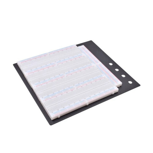 No Welding Solderless Breadboard Plate 3220 Tie-Points Test Circuit Board ZY-208 4Pcs 830 Points 1