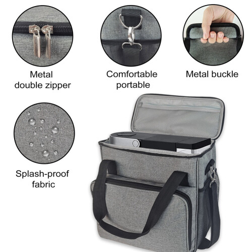 Coffee Maker Bag Single Serve Coffee Brewer Waterproof Storage Bag with Extra Pockets Coffee Machine Storage Bag 1