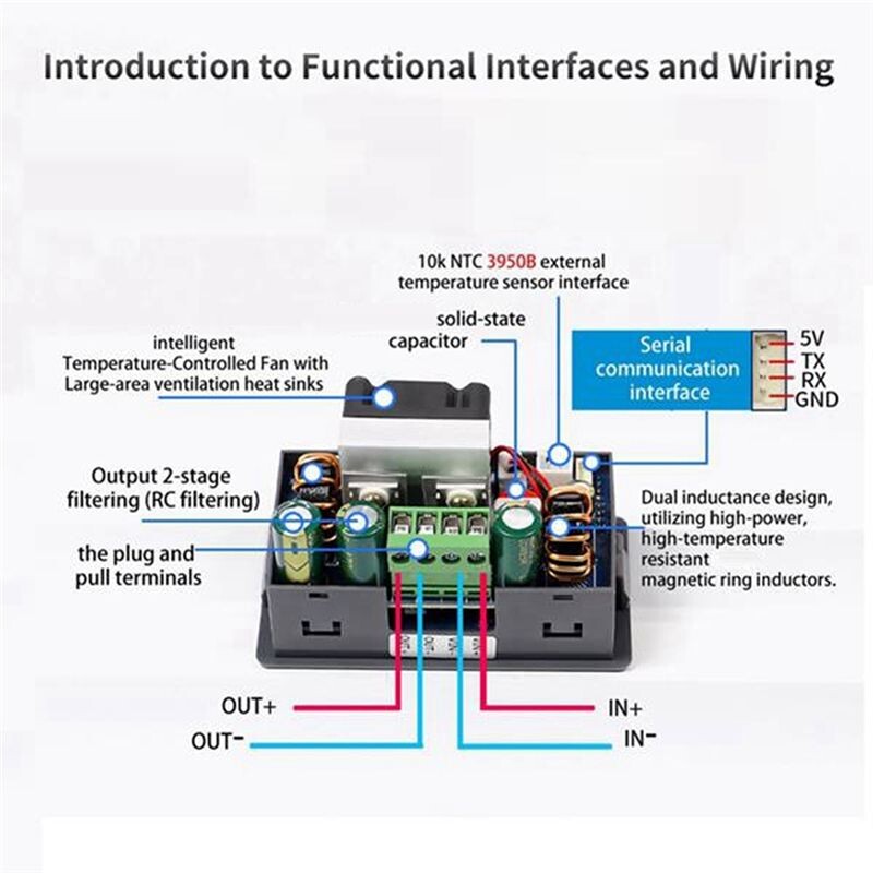 SK150 Adjustable Regulated Power Supply+K485X Module Constant Voltage ...