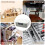 Lockable Container Plastic Lockable Box 4 Digit Password Organizer High Security Lockable Bin Sturdy Lockable Bin M 3