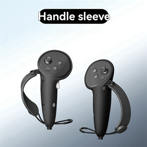 AMVR OOM Lengthened Protective Cover for Meta Quest 3/3S Controller Grips Handle Protector with Knuckle Strap 2