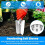 Conjunto de Peneiras de Solo para Jardinagem com 5 Tamanhos de 8 Polegadas de Diâmetro e Malhas Intercambiáveis de 1/3/6/9/12 mm 6