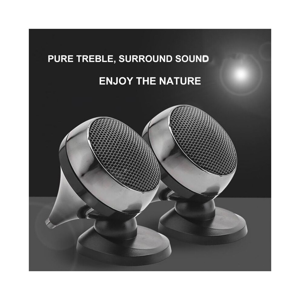 2Pcs 12V Car Tweeter Universal High Efficiency Loudspeaker 4Ohm 92Db Loud Speaker Super Power Audio Sound Car Tweeters 4713628349715