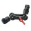 Aluminiumlegering Magic Arm Mount Adapter Dual  Pivot Activity Connector 360 Rotation för  Action Camera 2