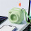 Retro Camera Shape  Speaker Wireless  Portable Outdoor Subwoofer Yellow 2