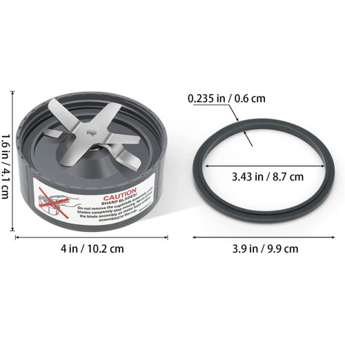 Replacement Parts Fit for  600 Watt 900 Watts Replacement Extractor Blade Blender Cups Accessories 2