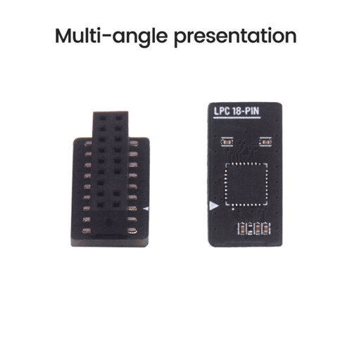 TPM 2.0 Module LPC 18-PIN TPM 2.0 Security Module for ASROCK TPM 2.0 Encryption Security Module Board for Windows 11 1