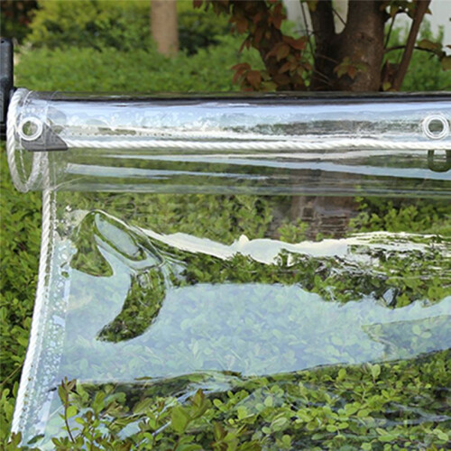 Capa de Chuva de Vidro Macio Espessada para Varanda Externa À Prova de Chuva 1