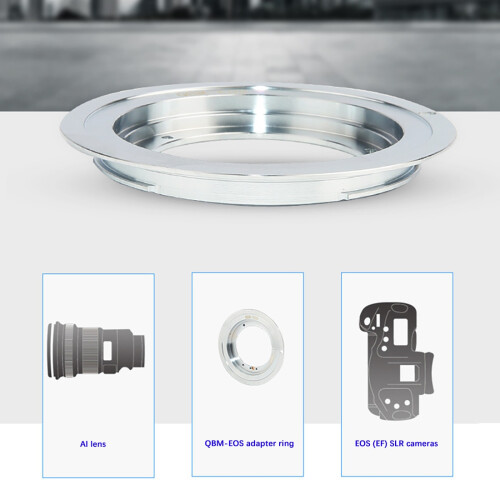 QBM- Lens Adapter Ring for   QBM Lens to   EF 2