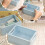 Plastic Foldable Storage Bin Collapsible Design Lightweight Portable Stackable Boxes For Kitchen Bedroom Bathroom Office Durable Construction Multi 6