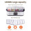 Automatic Yogurt Maker with 8 Glass Jars Electric Yogurt Machine with Adjustable Temperature and  Control EU Plug 3