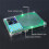 FG-300 DDS Function Signal Generator 0.001Hz-200KHz Signal Generator Adjustable Module Sine+Square+Triangle 6
