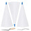 3 Pcs Tile Grout Masonry Mortar Bag with Brick Jointer and Pointers, Caulking Bag for Masonry Tile Installation 2
