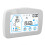 Bianco igrometro e termometro wireless 3xAAA piccolo 13